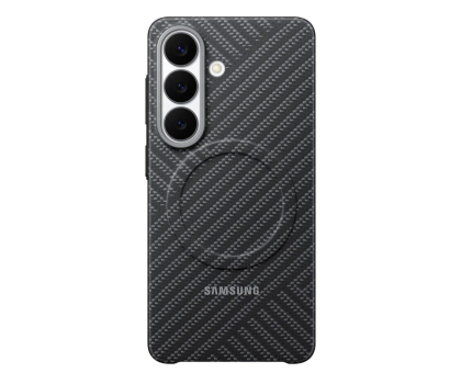 Etui do telefonów SAMSUNG Etui Carbon Magnet do Galaxy S26 szare